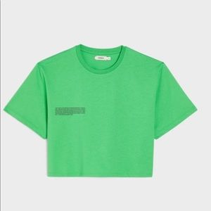 pangaia cropped moletom com capuz